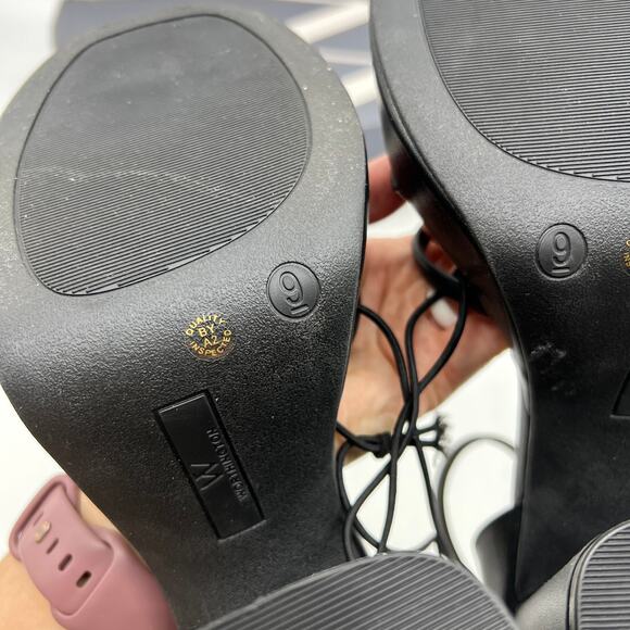 Worthington Womens Ellsworth Heeled Sandals Black Size 9M - Picture 12 of 14